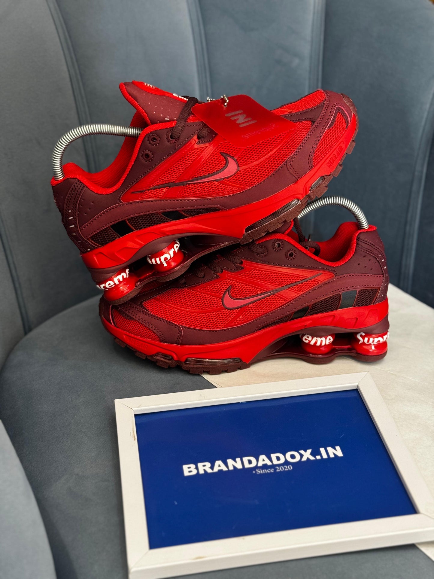 NIKE SHOX RIDE 2 SUPREME RED