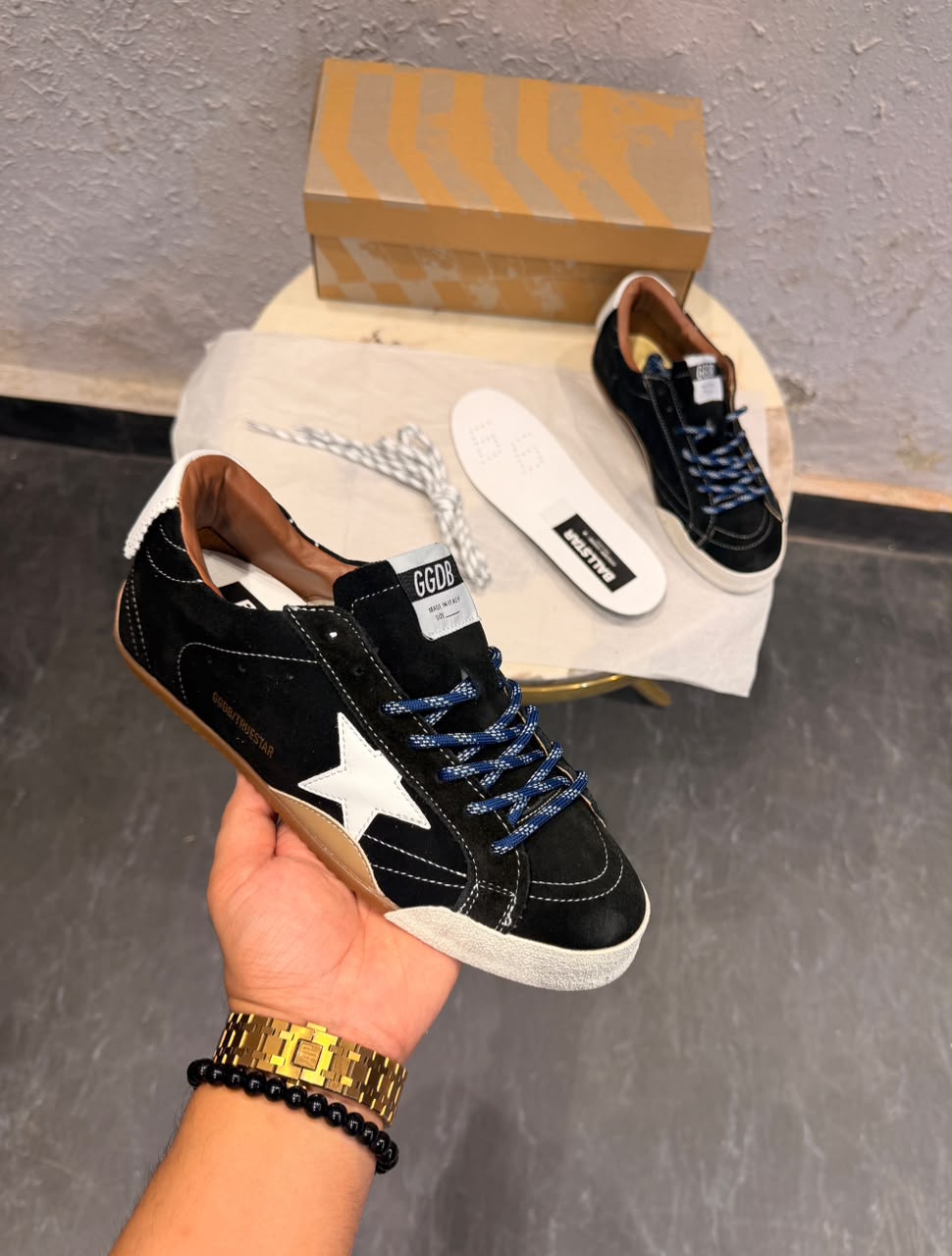 ADIDAS GOLDEN GOOSE TRUE STAR BLACK