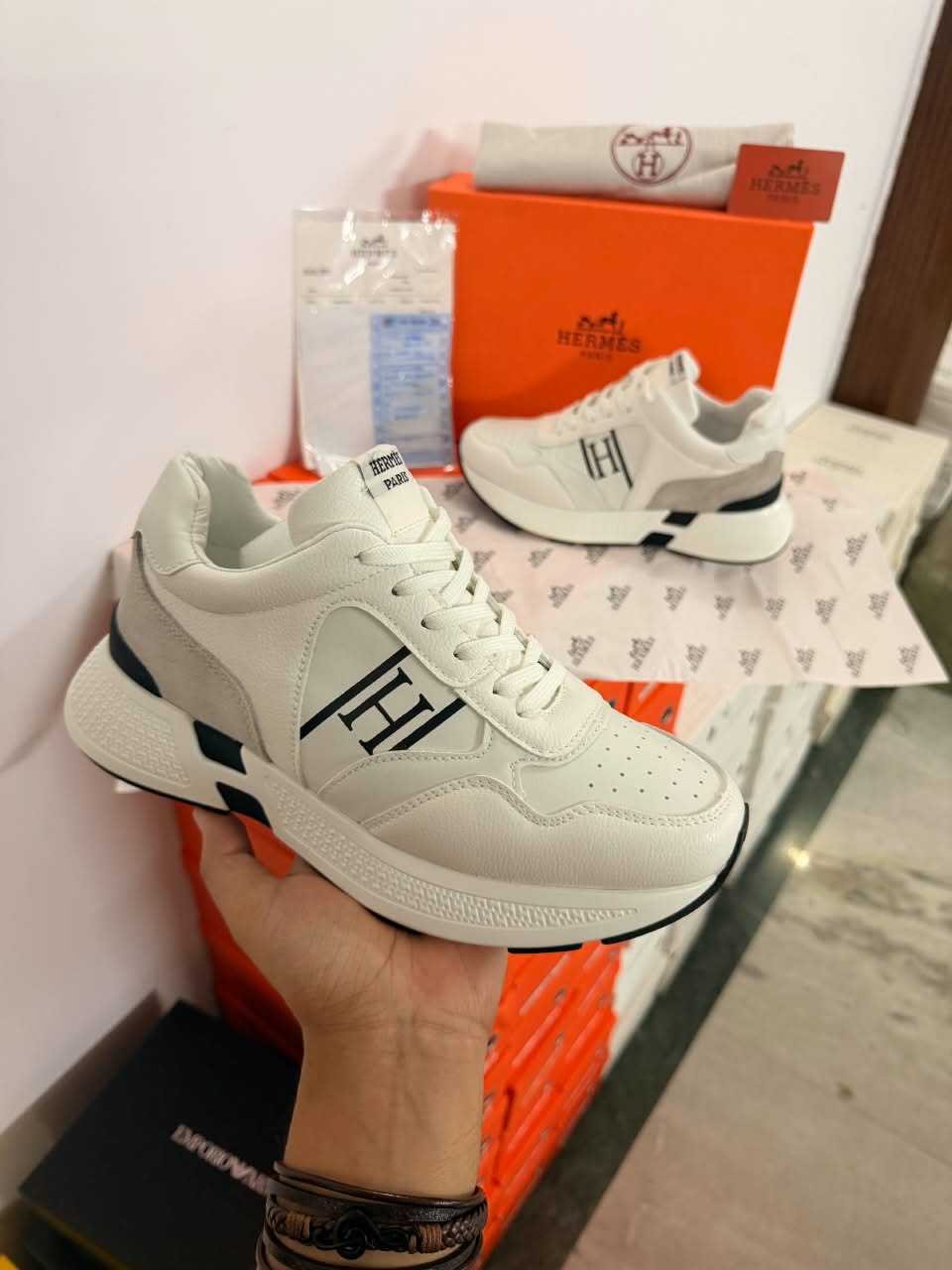 HERMES PARIS SNEAKERS