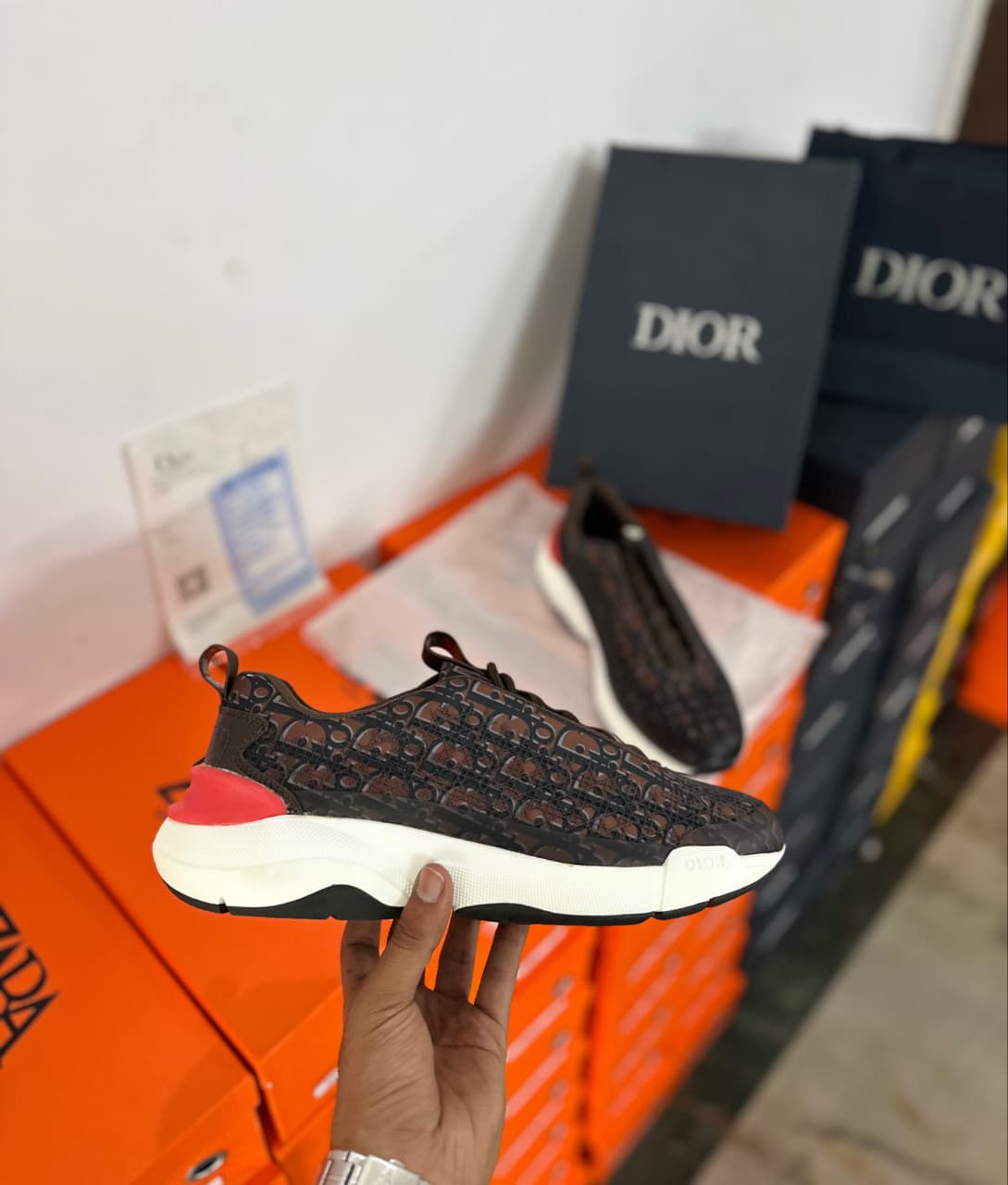 CHRISTIAN DIOR PARIS SNEAKERS