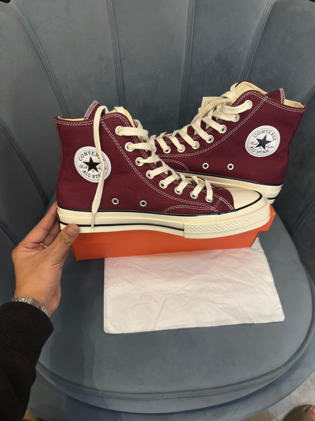 CONVERSE CHUCK 70 MID BURGUNDY