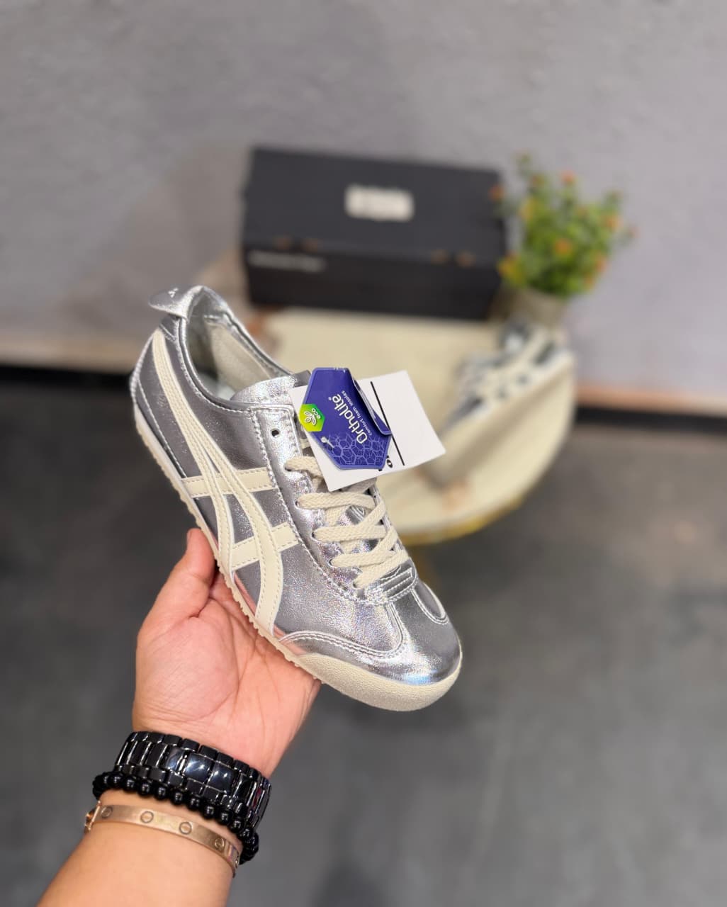 ONITSUKA TIGER MEXICO 66 SILVER