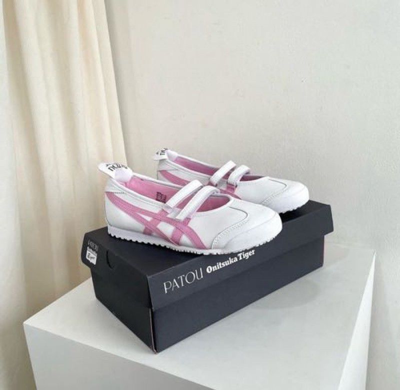 ONITSUKA TIGER MEXICO 66 MARY JANE WHITE PINK