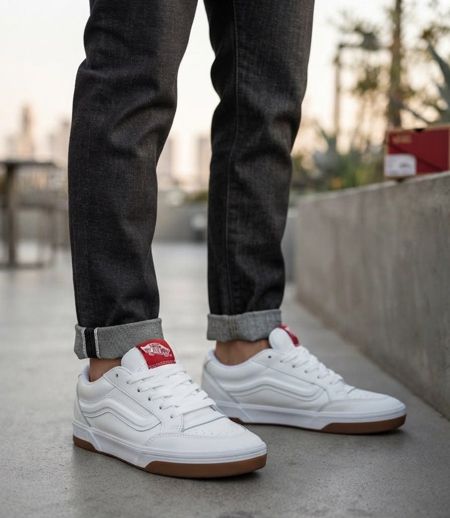 VANS HYLANE CHUNKY TRIPPLE WHITE GREY