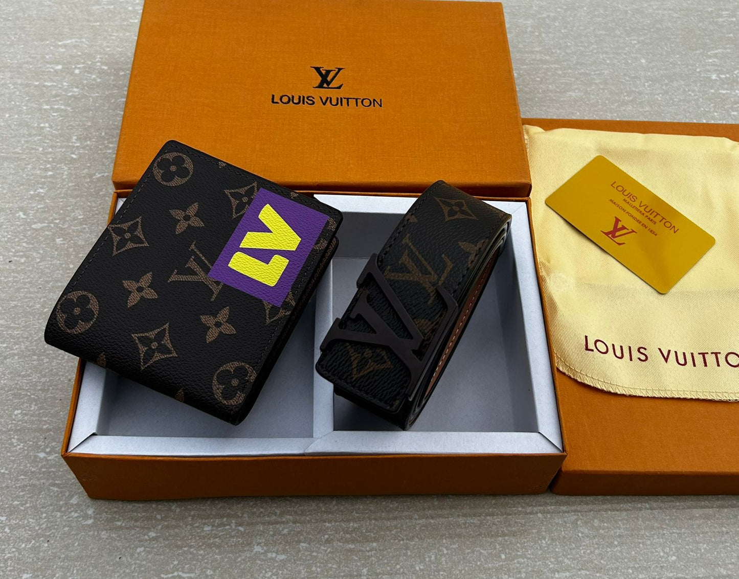 BELT & WALLET  COMBO