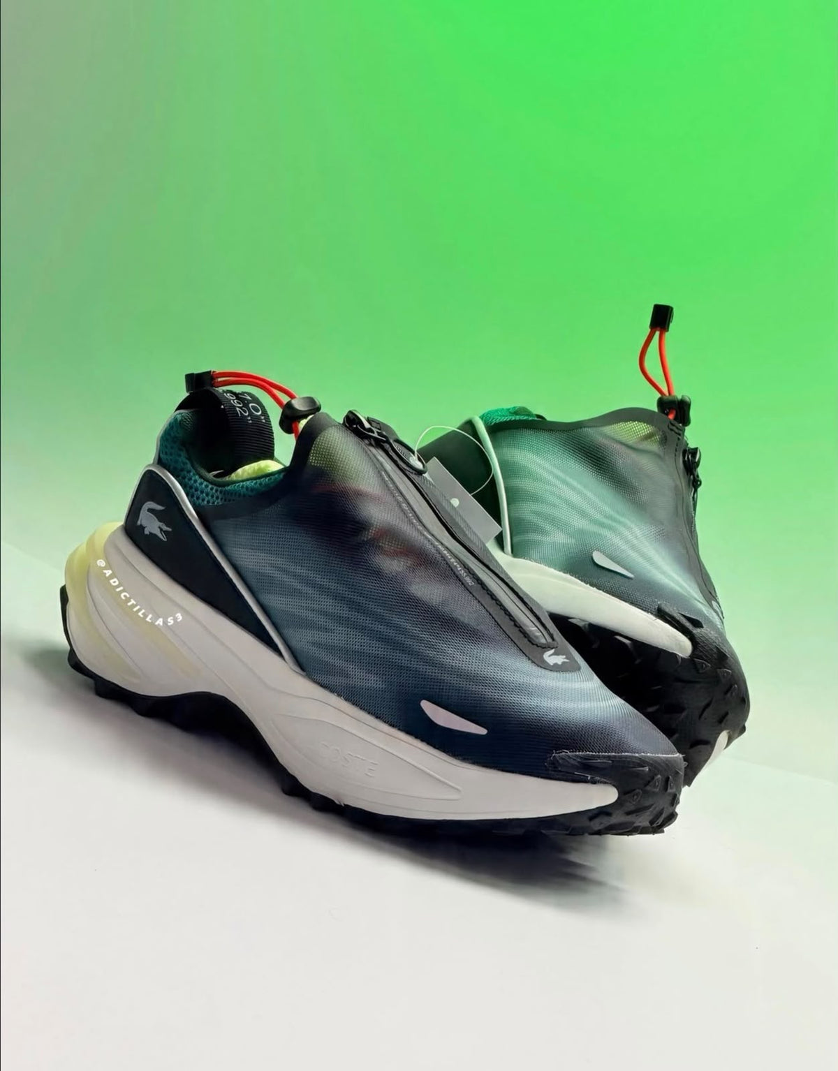 LACOSTE AUDYSSOR TRAIL GREEN BLACK