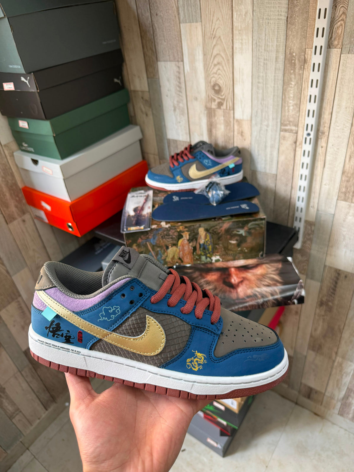 NIKE SB DUNK LOW BLACK MYTH WUKONG