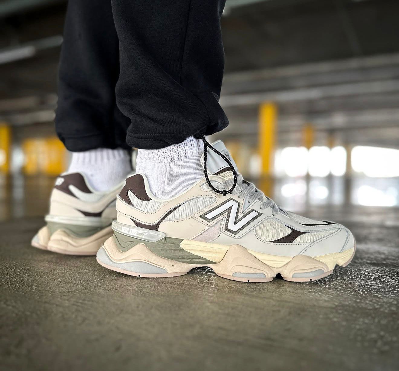 NEW BALANCE 9060 GREY MATTER TIMBERWOLF