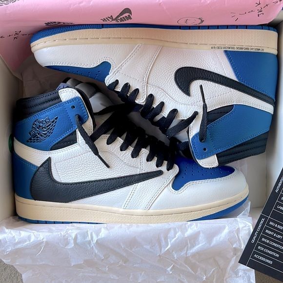 JORDAN 1 RETRO HIGH FRAGMENT X TRAVIS SCOTT U.A