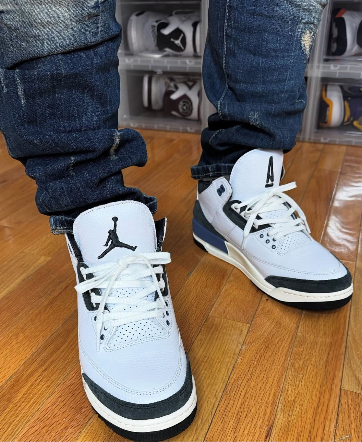 AIR JORDAN 3 X A MA MANIERA DIFFUSED BLUE
