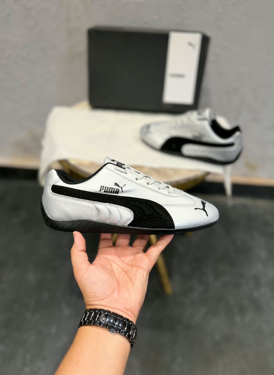 PUMA SPEED CAT FULL METALLIC SILVER