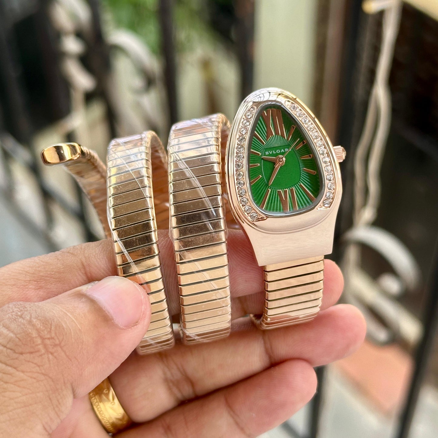 BVLGARI ROSE-GOLD LADIES WATCH