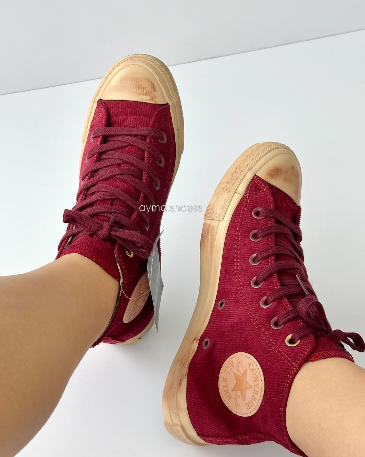 CONVERSE CHUCK  MID WONKA CHERRY BROWN
