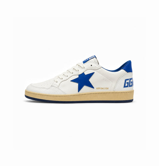 ADIDAS GOLDEN GOOSE BALL STAR WHITE BLUE SNEAKERS