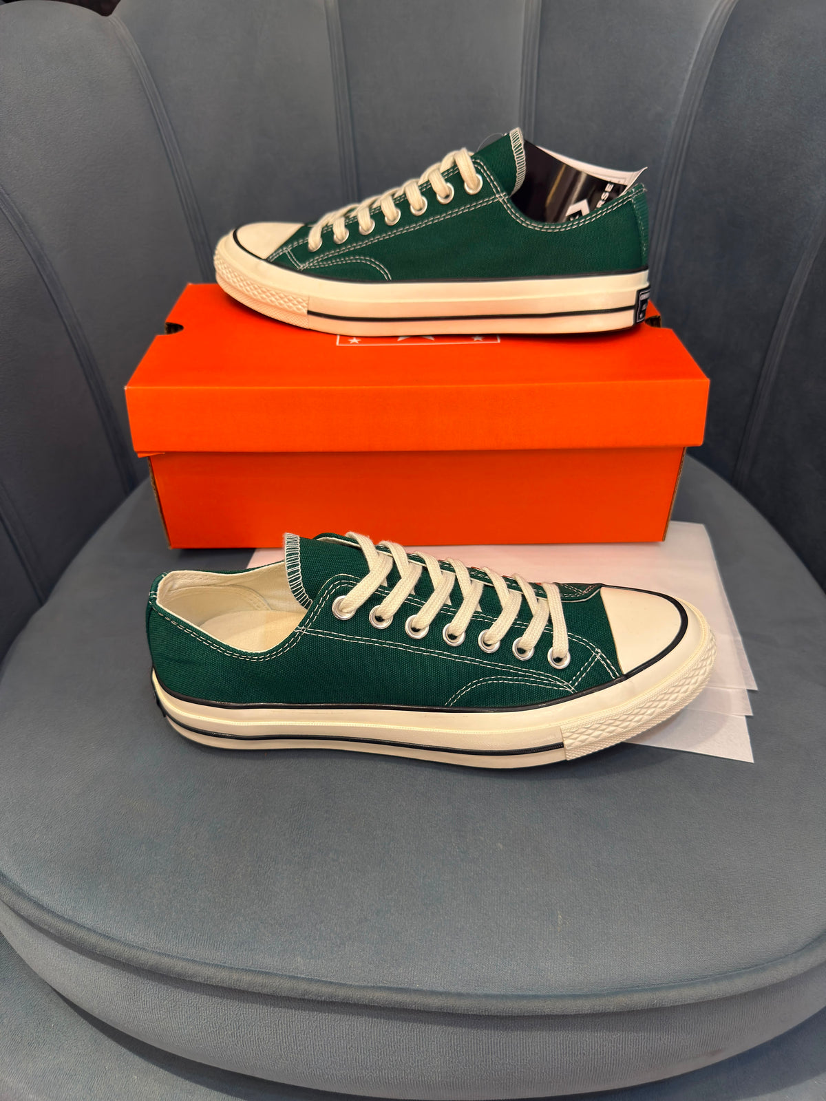 CONVERSE CHUCK  70 LOW GREEN