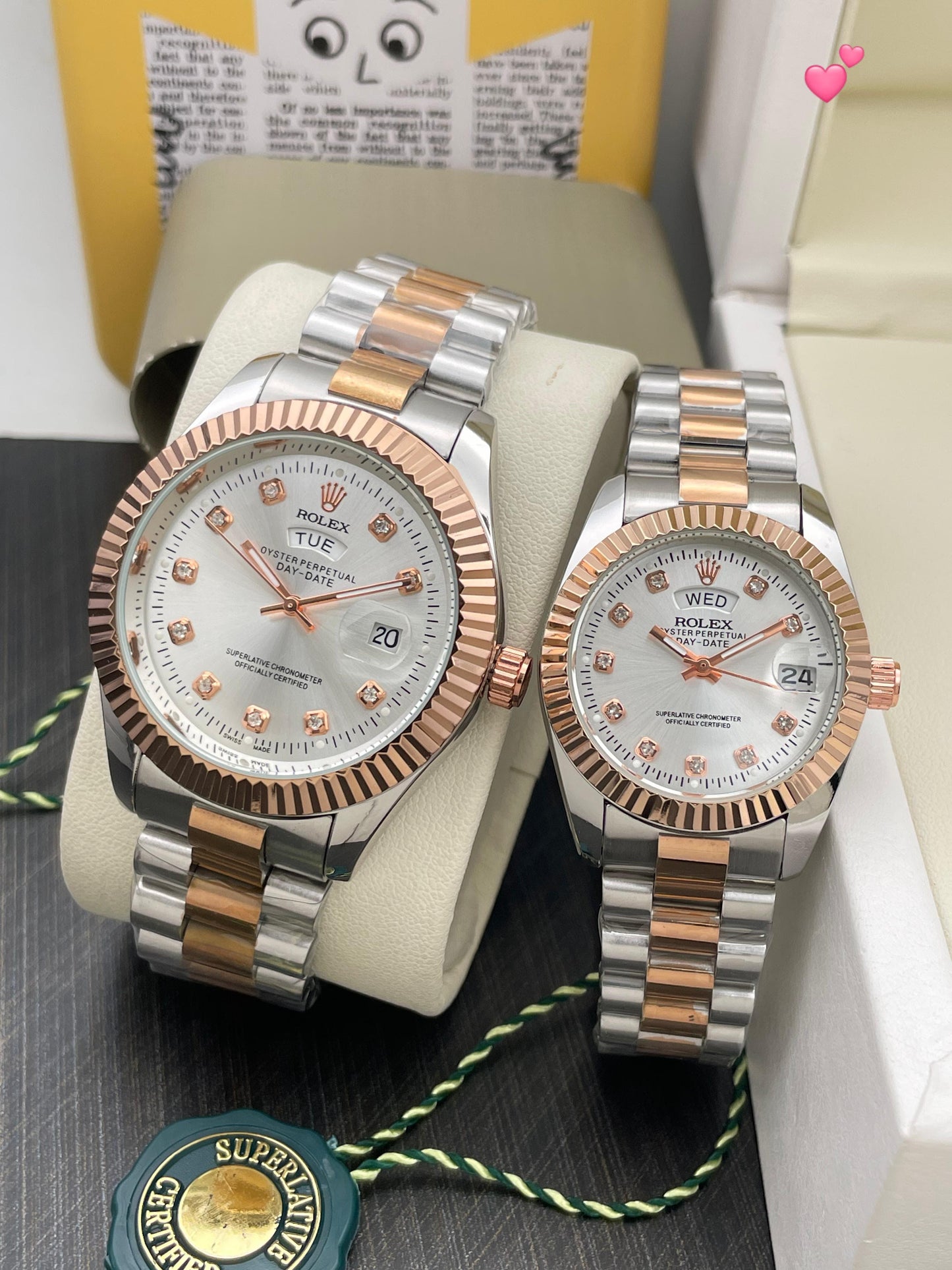 ROLEX COUPLE WATCHES
