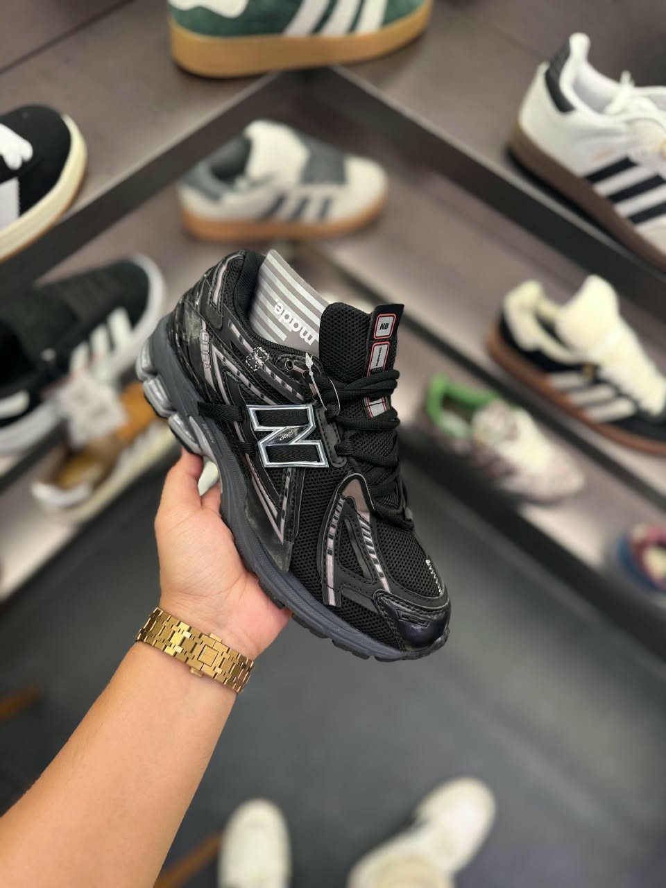 NEW BALANCE 1906 A BLACK SILVER