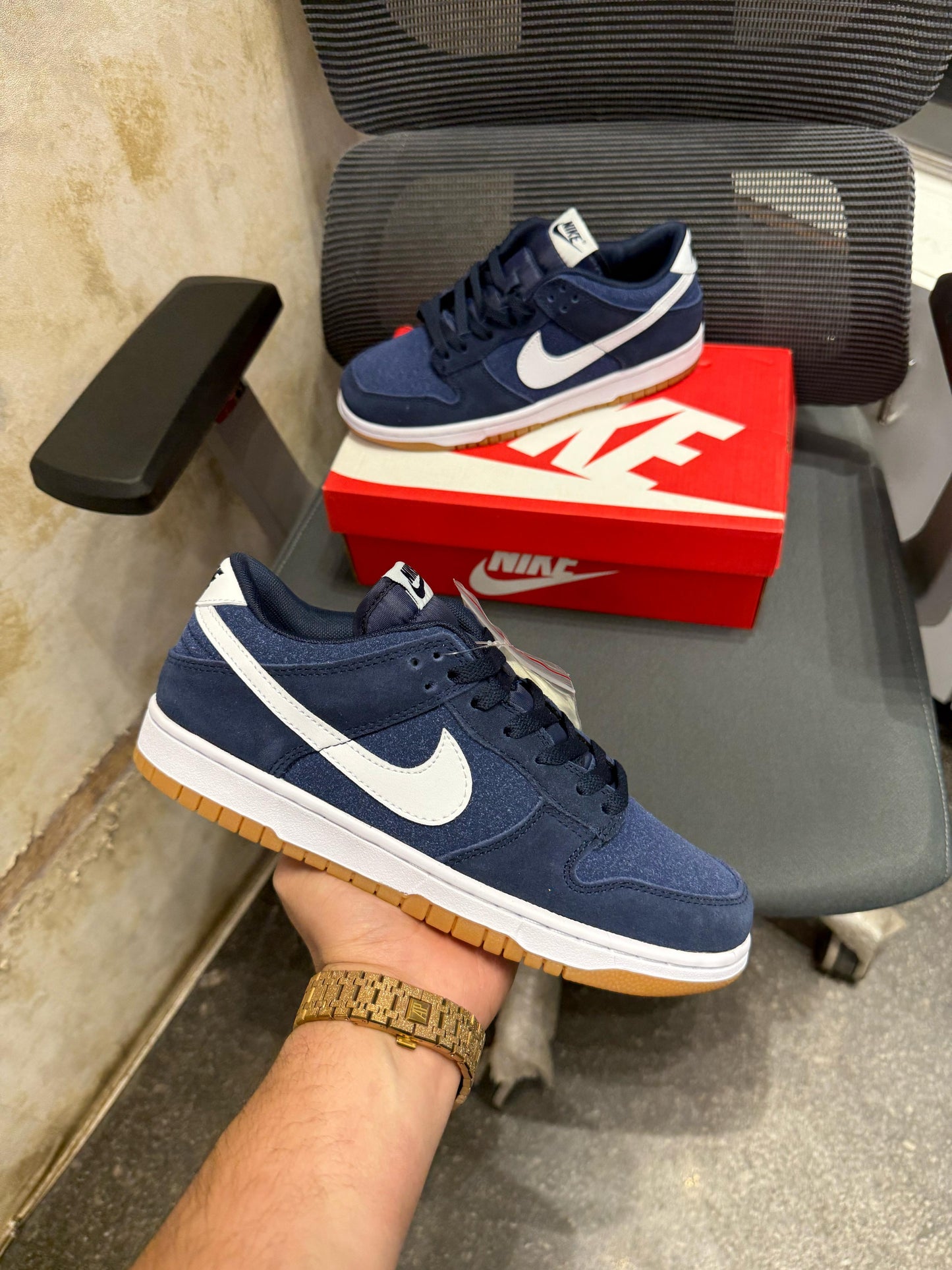 NIKE SB DUNK LOW MONSOON NAVY BLUE