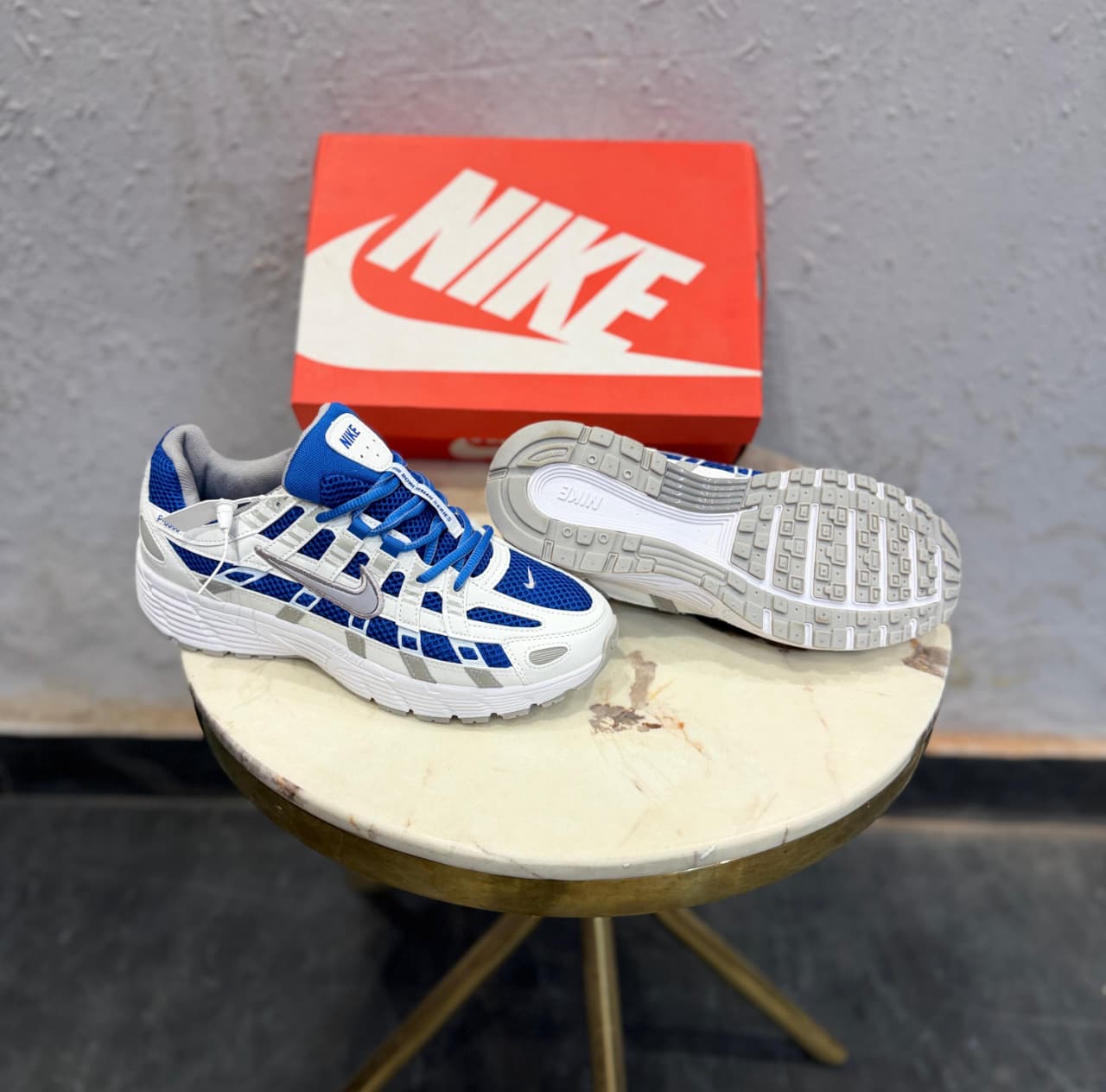 NIKE P 6000 TRAINER METALLIC ROYAL BLUE