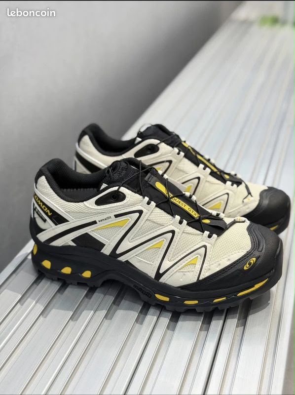 SALMON XT QUEST WHITE BLACK YELLOW