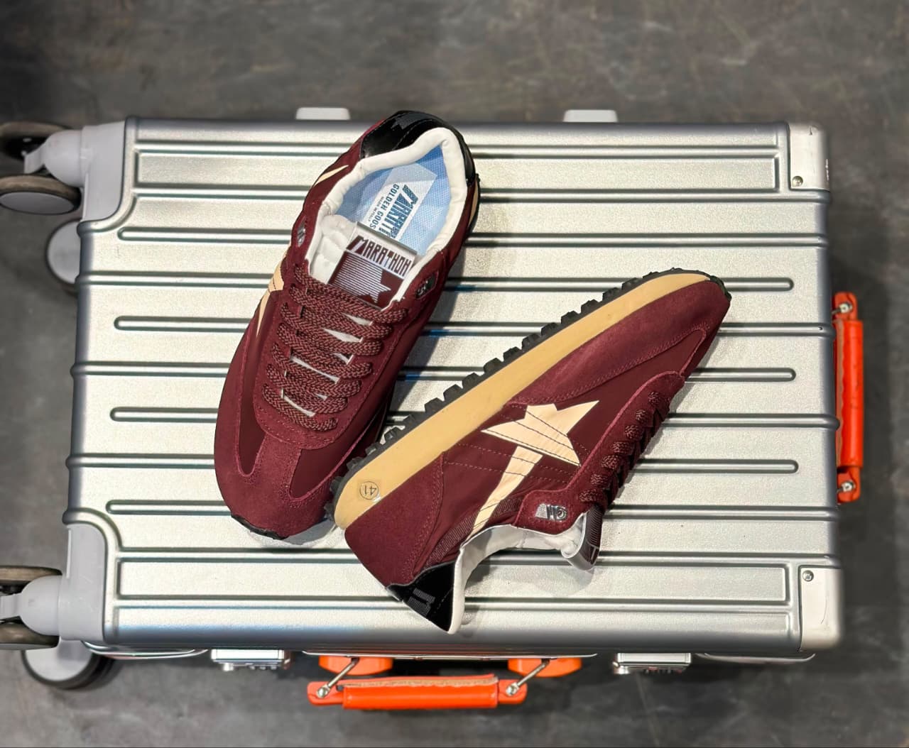 ADIDAS GOLDEN GOOSE MARATHON SNEAKERS