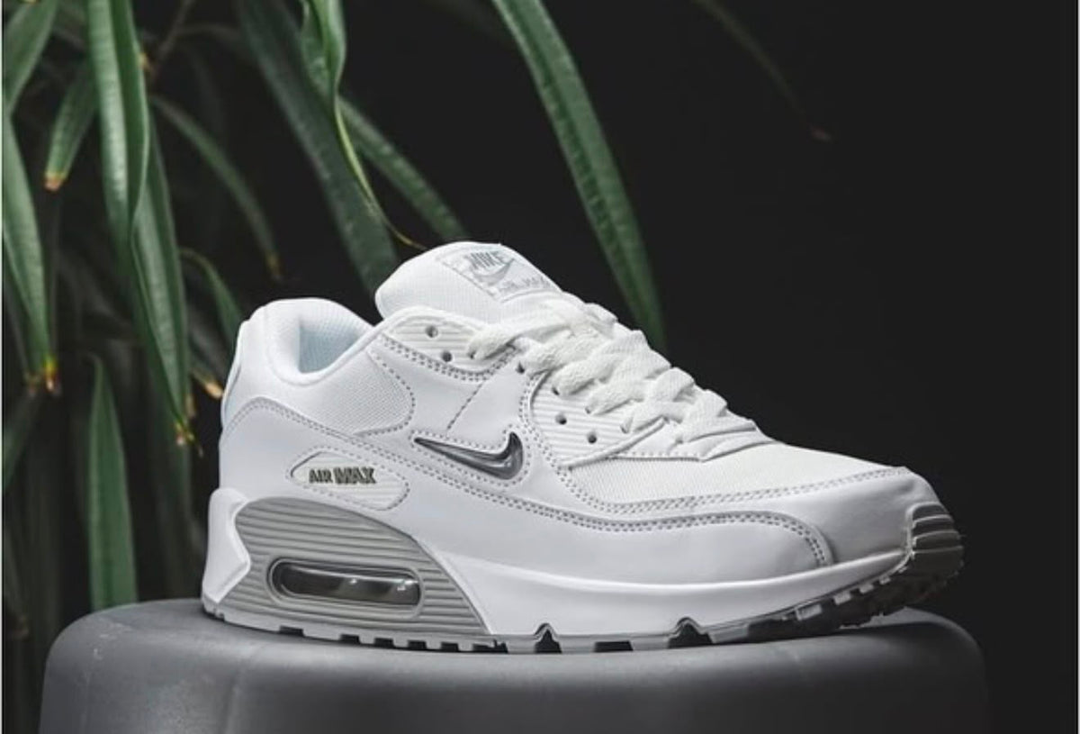 NIKE AIR MAX 90 JEWEL LIGHT SMOKE GREY