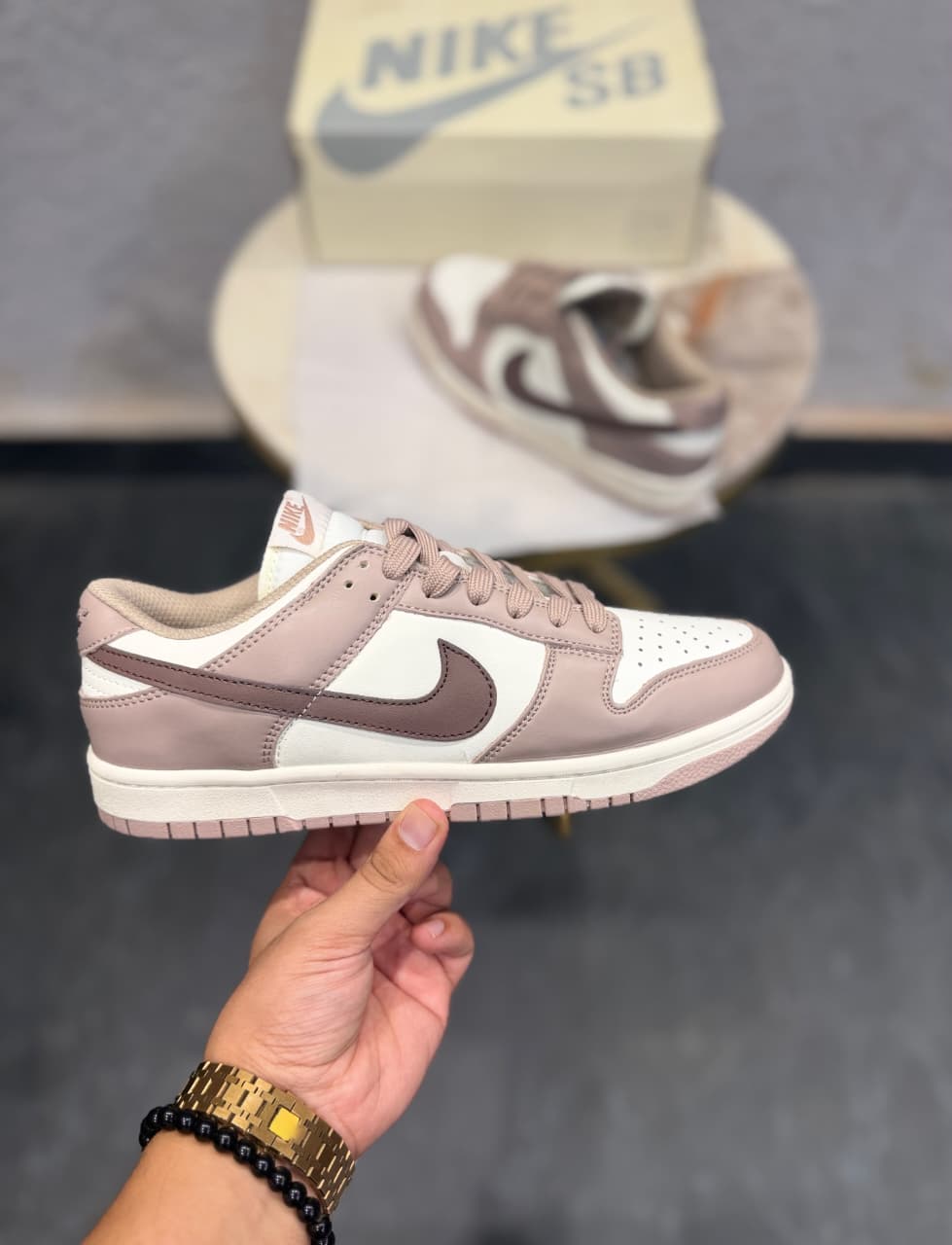 NIKE SB  DUNK DIFFUSED TAUPE