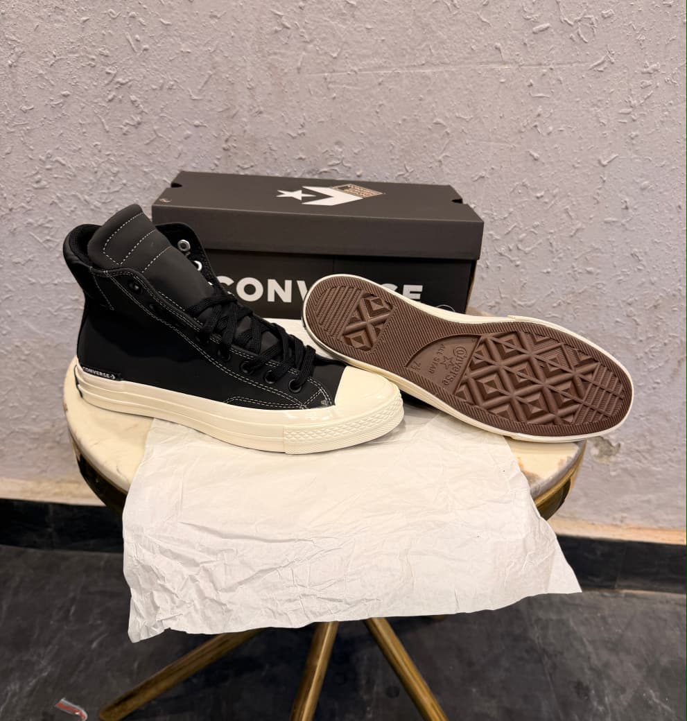 CONVERSE CHUCK PADDED ANODIZED BLACK SNEAKERS