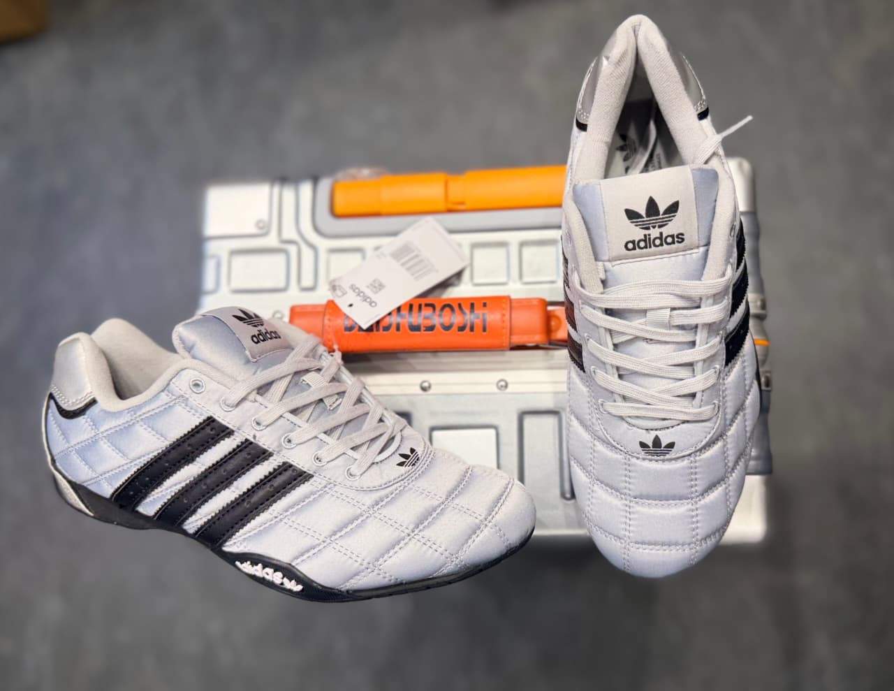 ADIDAS ORIGINALS SUPERSTAR ADIRACES LOW SILVER