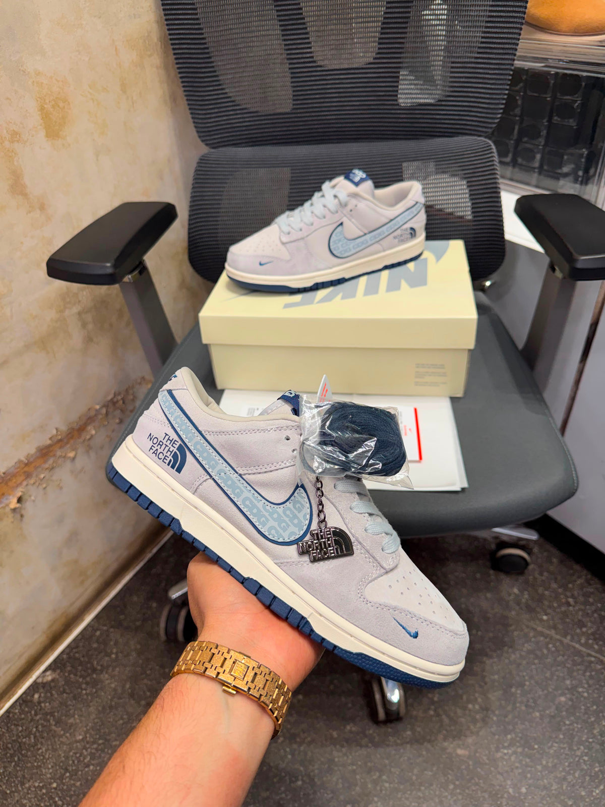 NIKE AB DUNK LOW X THE NORTH FACE