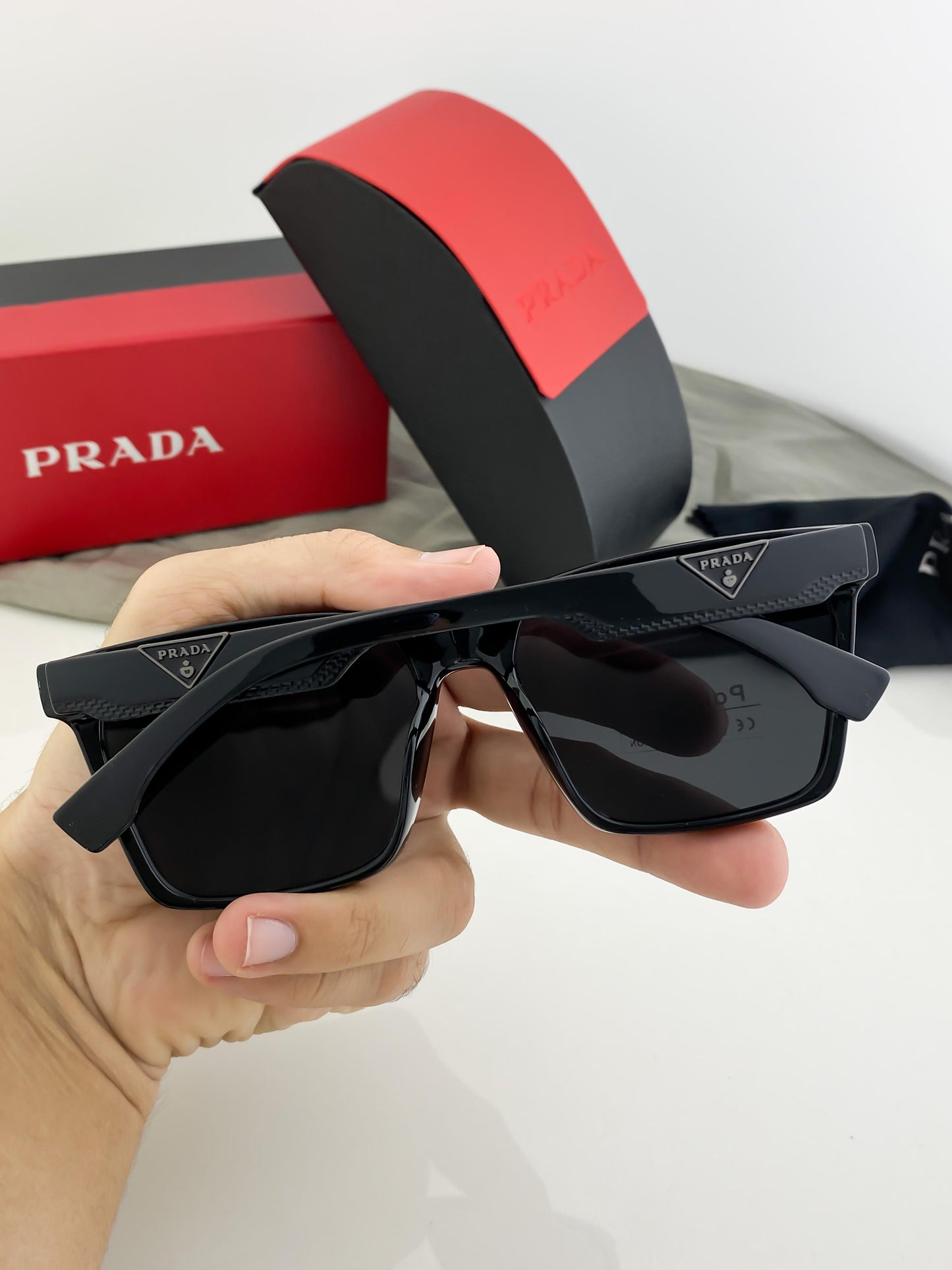 PRADA BLACK SUNGLASSES
