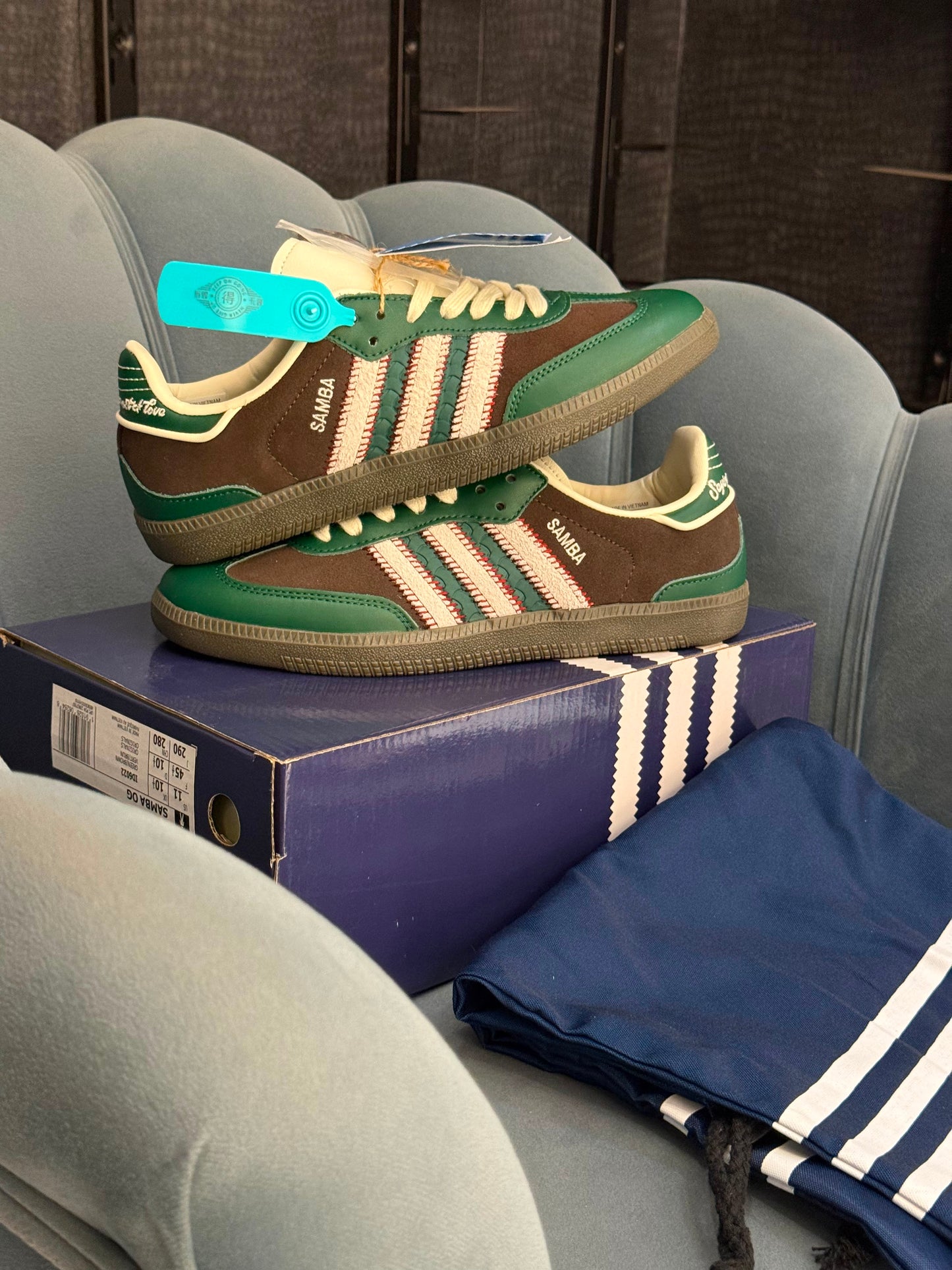 ADIDAS SAMBA NOTITLE GREEN