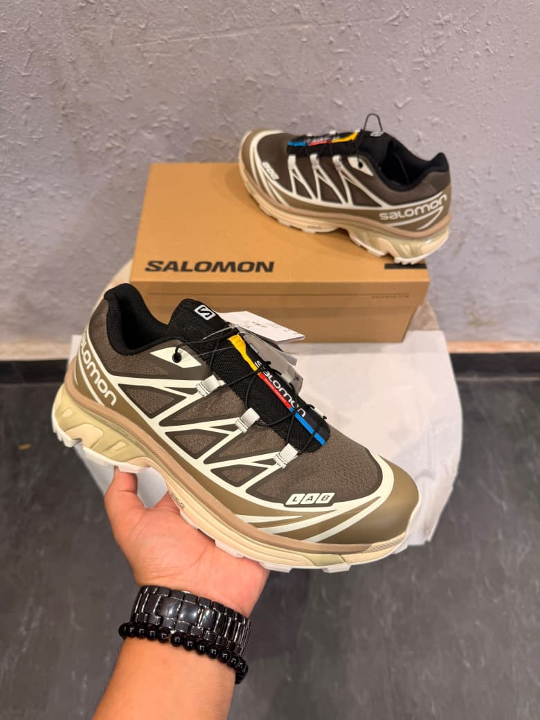 SALOMAN XT 6 LAB BROWN BEIGE