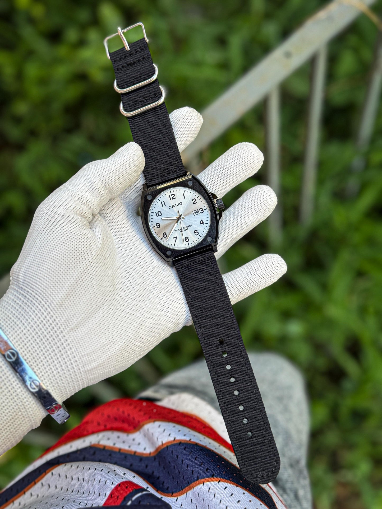 CASIO NYLON STRAP WATCH