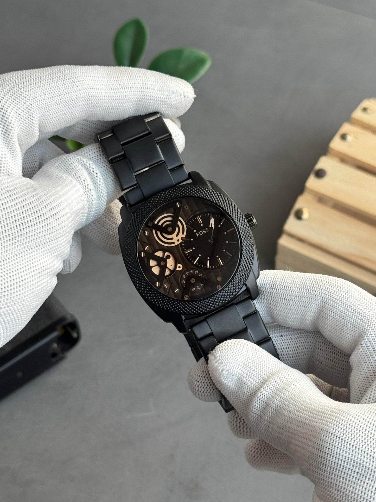 FOSSIL CHAIN WATCH