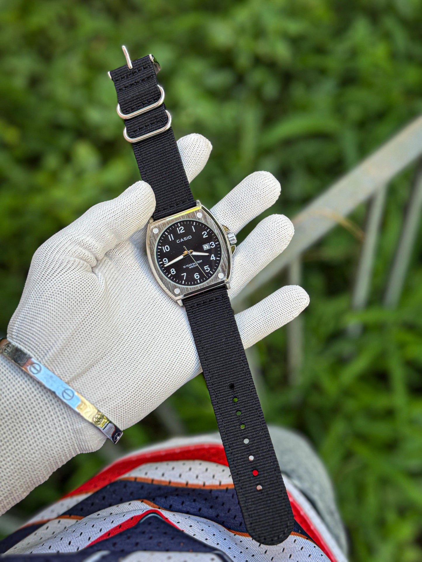 CASIO NYLON STRAP WATCH