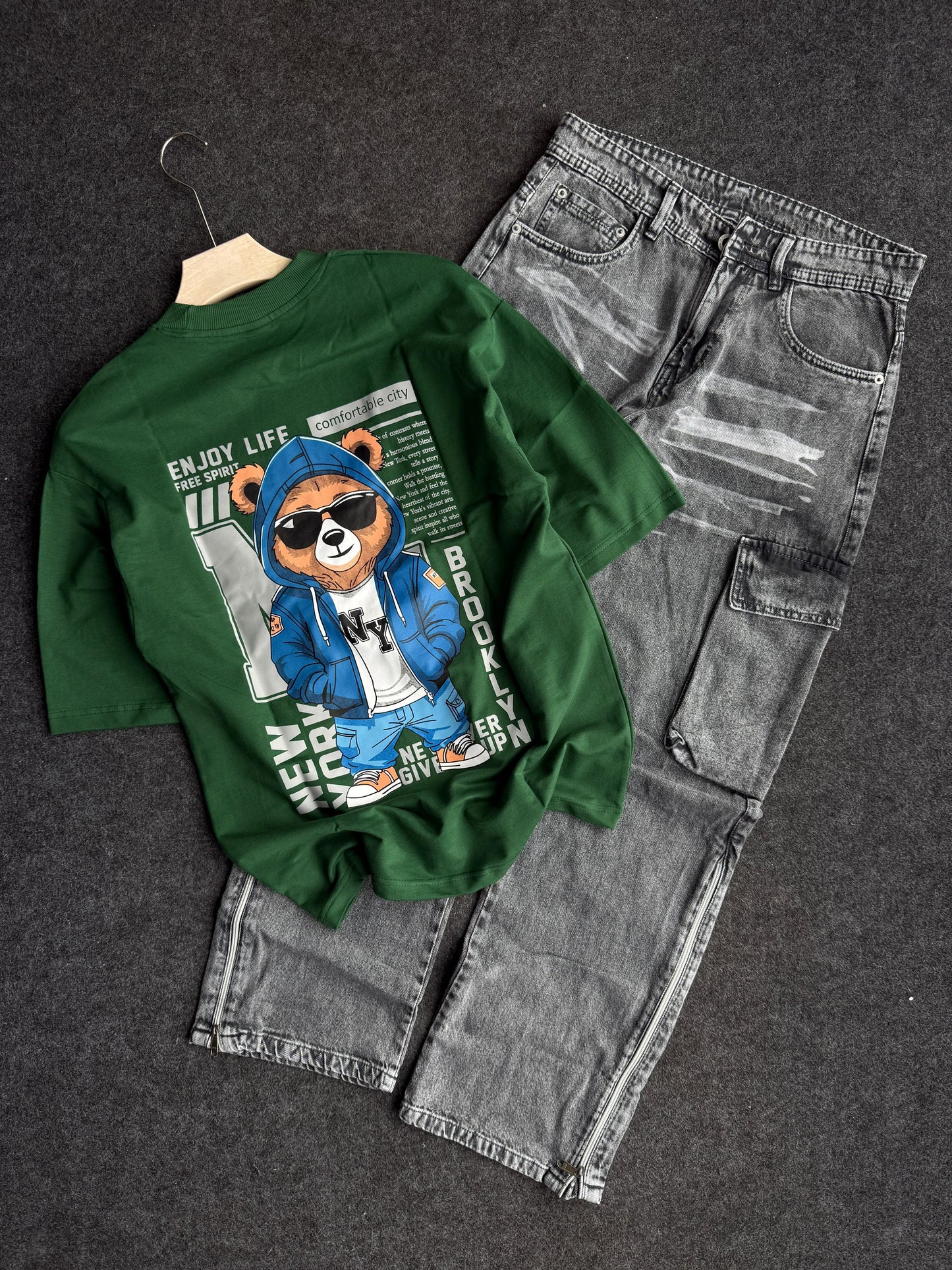 BAGY PANT T-SHIRT COMBO