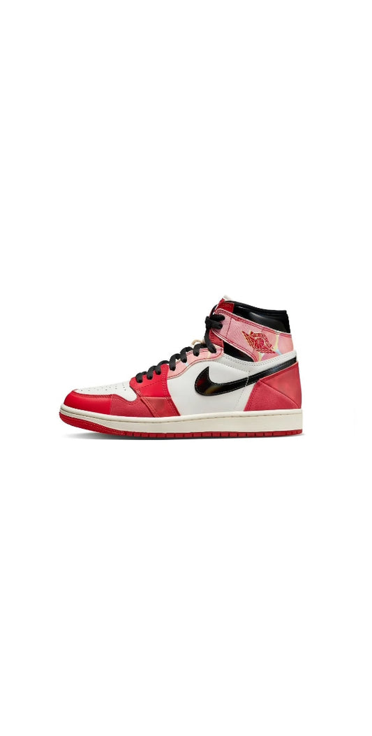 AIR JORDAN 1 x MARVEL SPIDERMAN ACROSS THE SPIDER VERSE U.A