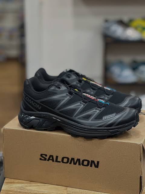 SALOMAN XT LAB GORETEX BLACK GREY