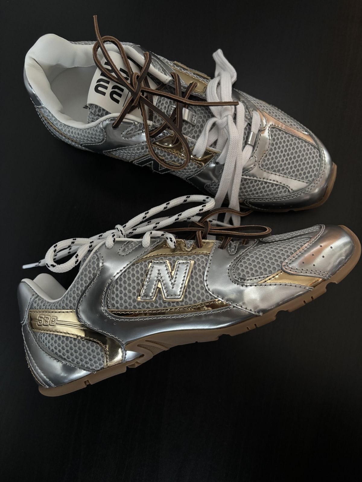 NEW BALANCE 530 X MIU MIU GOLD