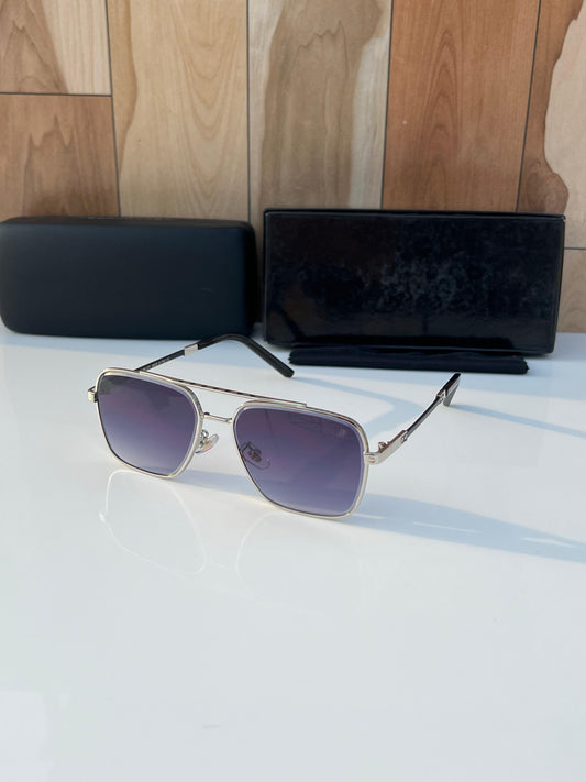 HUBLOT SILVER SUNGLASSES
