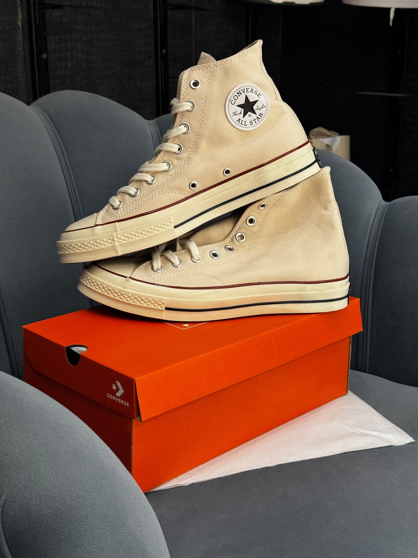 CONVERSE CHUCK  70's BROWN BEIGE/WHITE