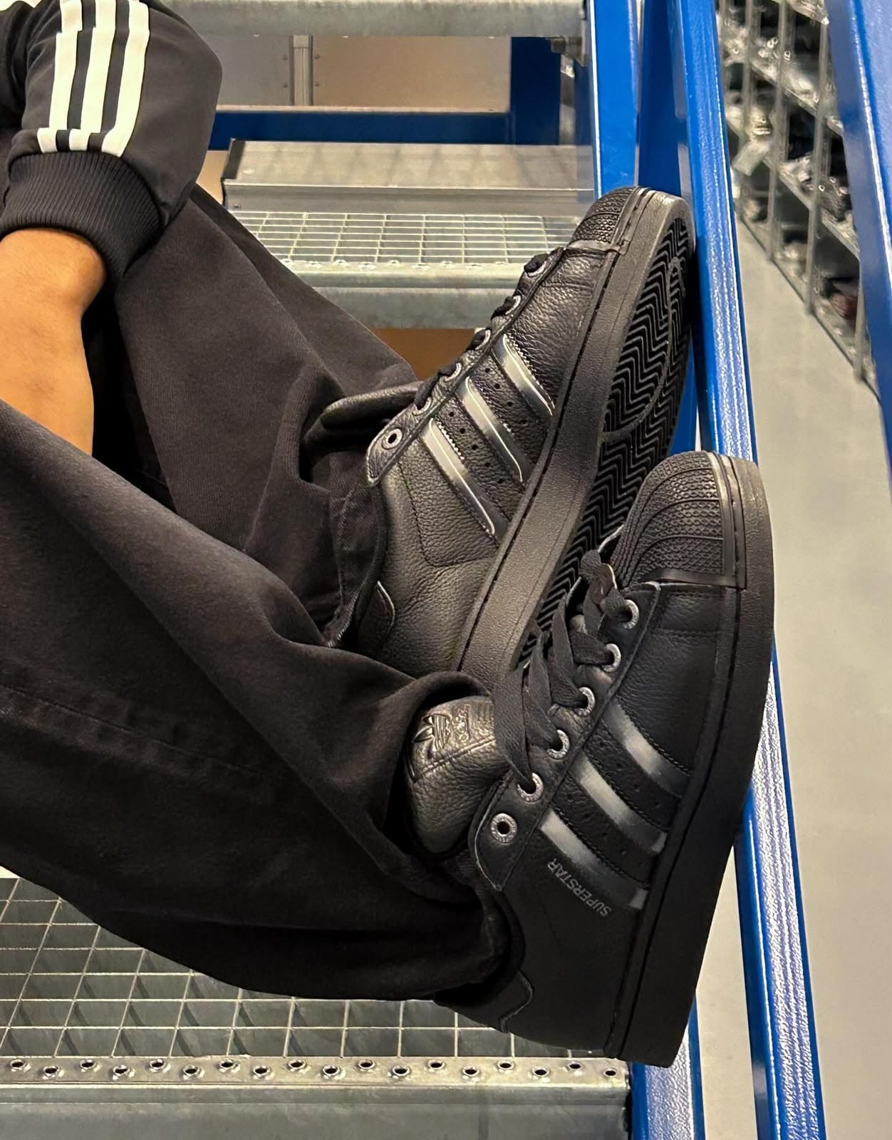ADIDAS ORIGINALS SUPERSTAR 2ND BLACK SILVER