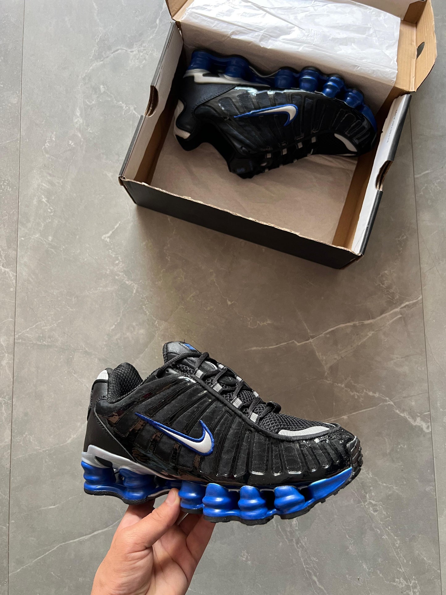 NIKE SHOX TL BLUE