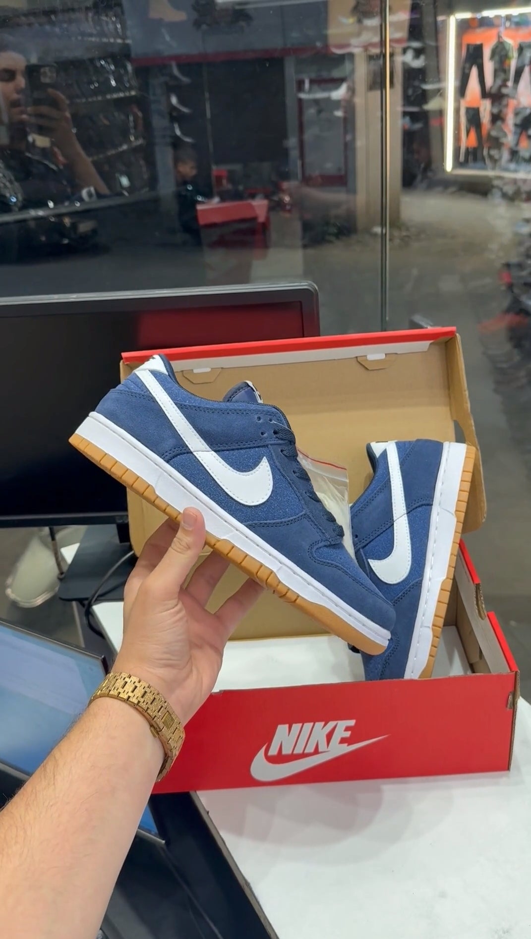 NIKE SB DUNK LOW MONSOON NAVY BLUE