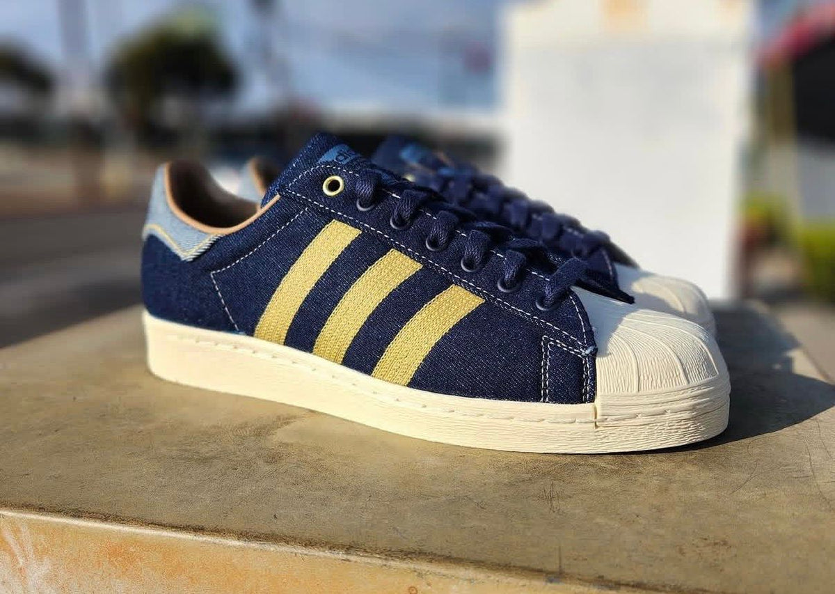 ADIDAS ORIGINAL SUPERSTAR DENIM DARK BLUE SECOND GENERATION 2025