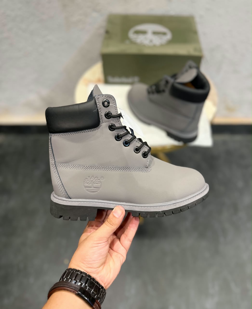 TIMBERLAND BOOTS GREY