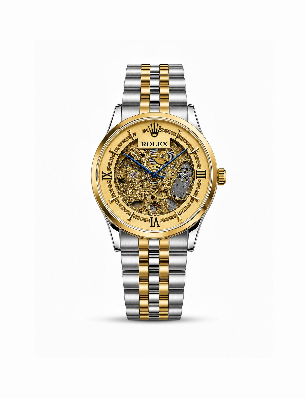 ROLEX MEN'S AUTOMATIC SKELETON WATCH