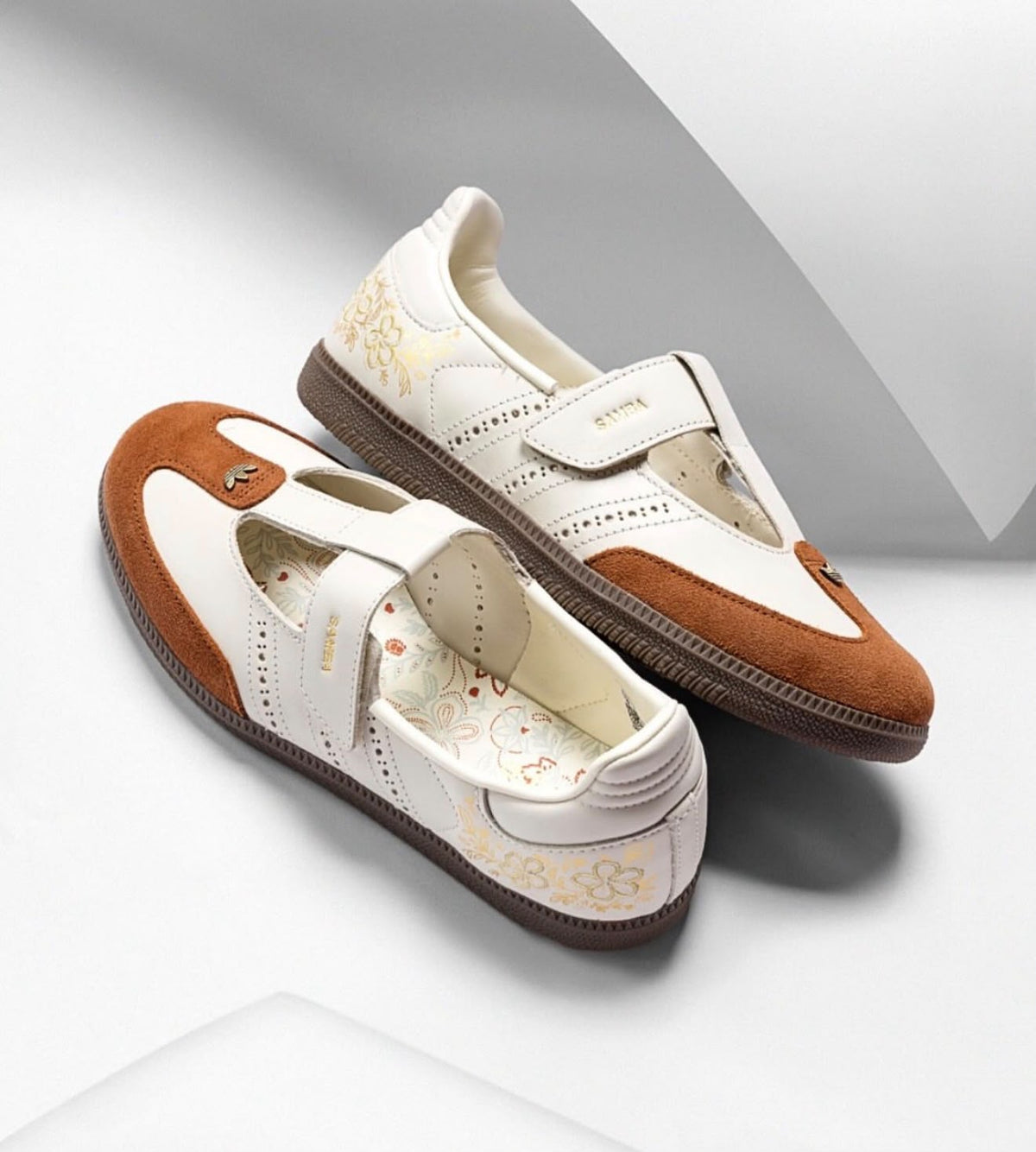ADIDAS SAMBA JANE SUMMER GLOW OF WHITE BROWN