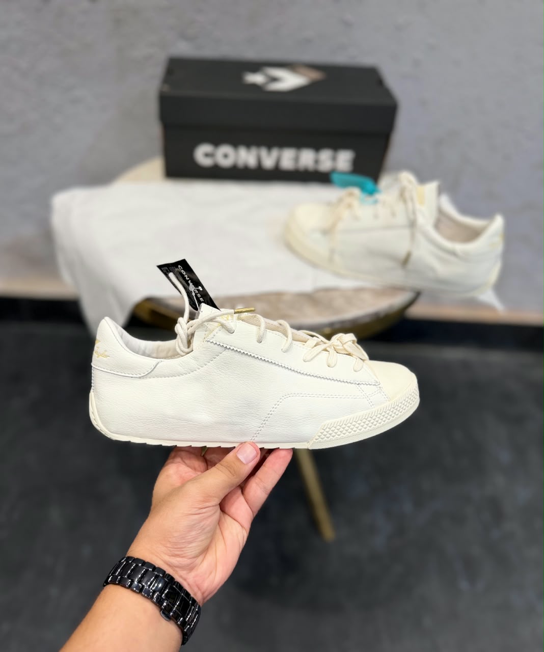 CONVERSE CHUCK  TAYLOR LO LEATHER 2026  WHITE